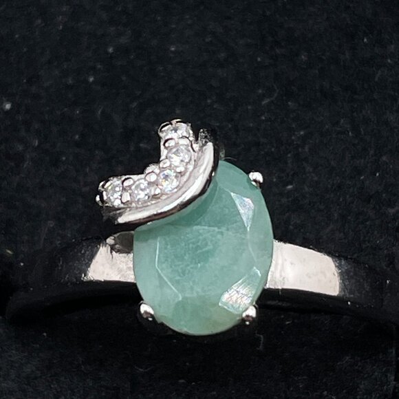 New! 4 Piece Sterling Silver & Aventurine Set - Picture 5 of 6